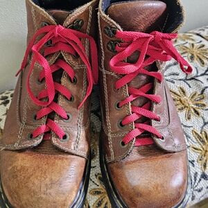 Mens' Doc Martens Hiking Boots size 12 brown leather Made in England
